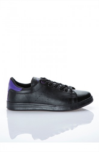 Women Sport Shoes 8Vxm60411-15 Black Purple 8VXM60411-15