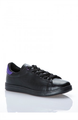 Women Sport Shoes 8Vxm60411-15 Black Purple 8VXM60411-15