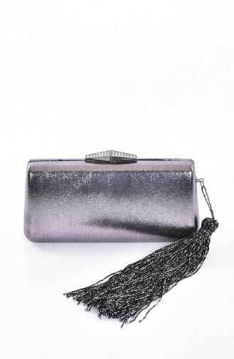 Ladies Evening Handbag 0792-03 Platinum 0792-03