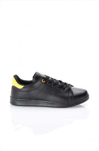 Women Sport Shoes 8Vxm60411-07 Black Yellow 8VXM60411-07