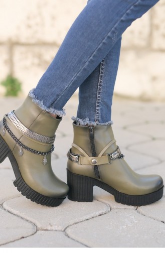 Green Boots-booties 4420