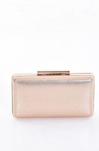 Gold Colour Portfolio Hand Bag 0250-01