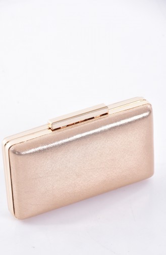 Gold Colour Portfolio Hand Bag 0250-01
