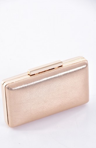 Gold Colour Portfolio Hand Bag 0250-01