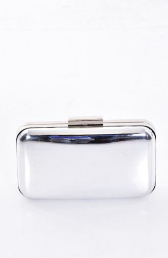 Ladies Evening Bag 0270-02 Silver 0270-02