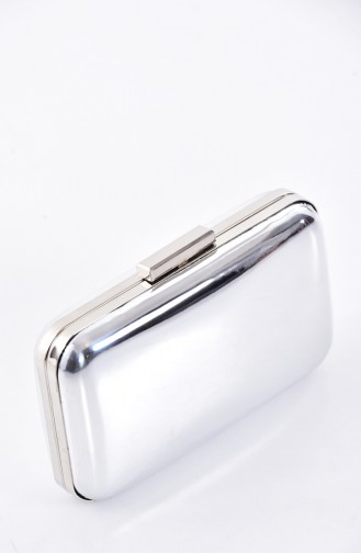 Ladies Evening Bag 0270-02 Silver 0270-02