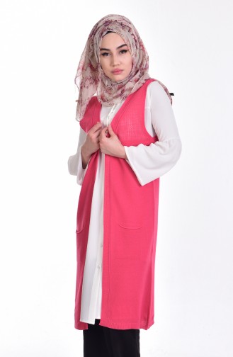 Pink Gilet 3932-24