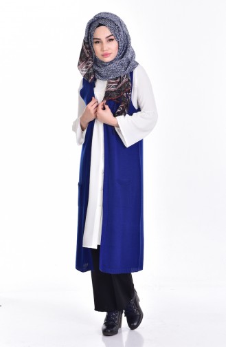 Saxon blue Gilet 3944-13