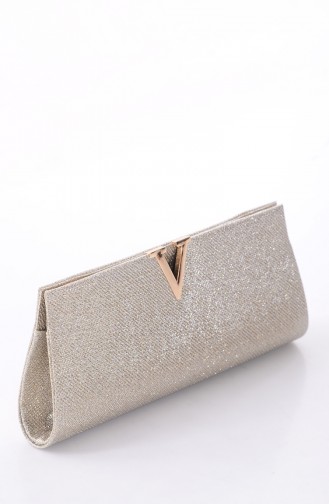 Ladies Cupra Evening Bag 0410-01 Gold 0410-01