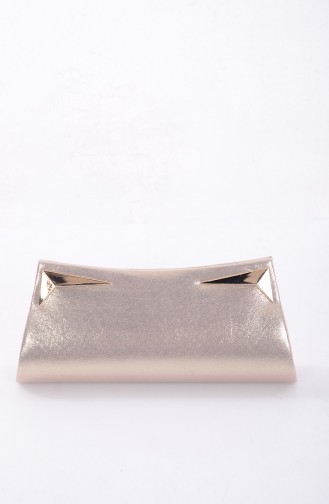 Gold Colour Portfolio Hand Bag 0433-01