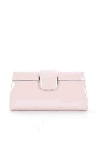 Sac de Soirée Verni Pour Femme 0494-01 Poudre 0494-01