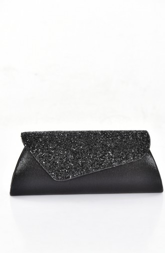 Black Portfolio Clutch 0421-04