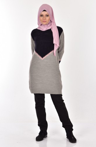 iLMEK Knitwear Sweater 4037-06 Grey 4037-06
