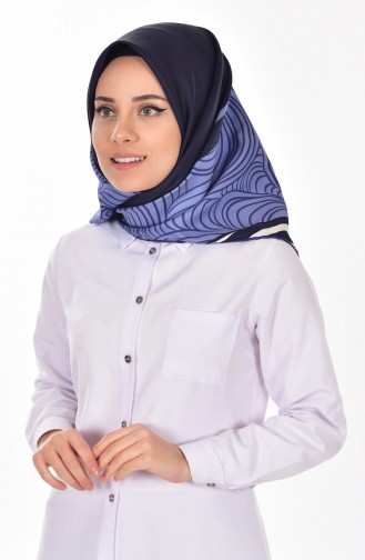 Indigo Hoofddoek 02