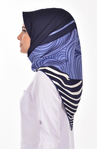 Indigo Hoofddoek 02