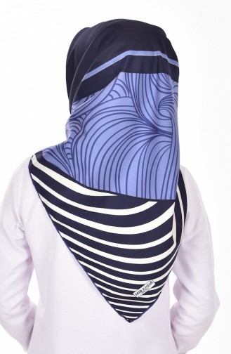 Indigo Hoofddoek 02