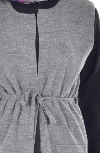 Knitwear Vest 4040-05 Gray 4040-05
