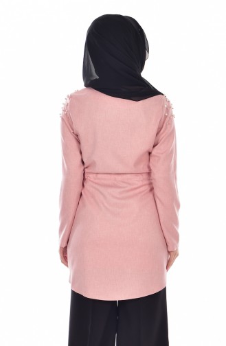 İnci Detaylı Kap 1670-10 Pembe