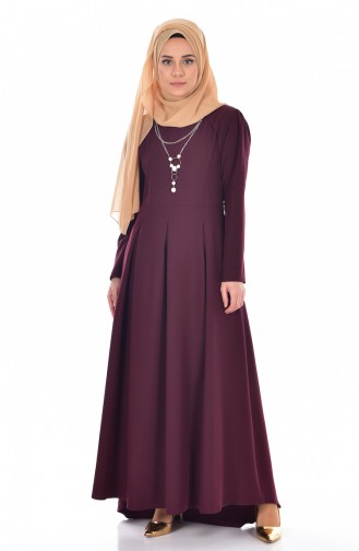 Cherry Hijab Dress 4098-01