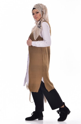 Knitwear Vest 1117-03 Camel 1117-03