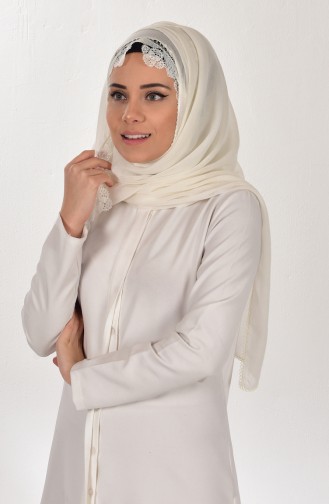 Châle a Dentelle 70060-03 Creme 03