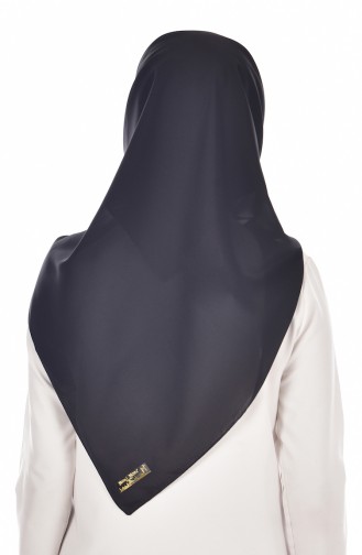 Medine İpeği Eşarp 1164-09 Siyah