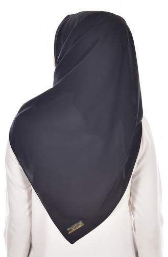 Medine İpeği Eşarp 1164-09 Siyah