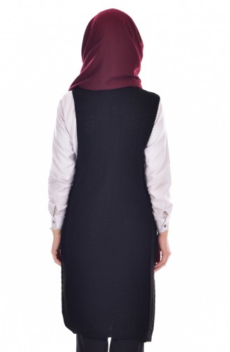 Knitwear Vest 1118-03 Black 1118-03