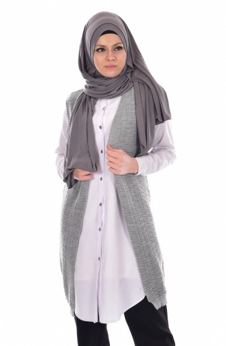 Knitwear Vest 1118-04 Grey 1118-04