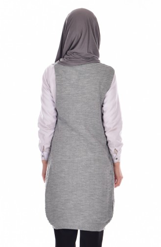 Knitwear Vest 1118-04 Grey 1118-04