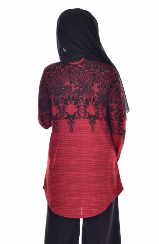 Claret Red Blouse 50110-02