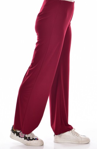 Claret red Broek 2605-03