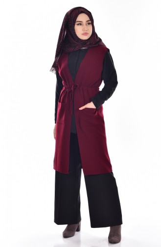 Gilet Tricot 38822-06 Bordeaux 38822-06