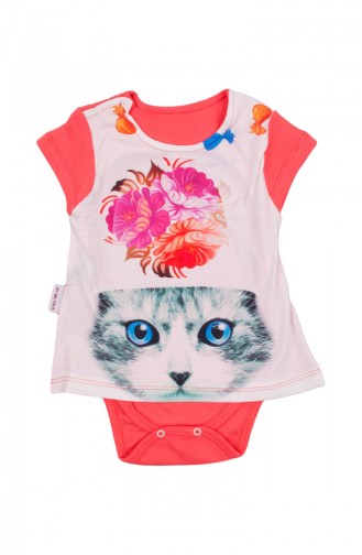 Body Bébé Boutons-Pressions CRNVL225NAR Grenadine 225NAR