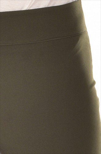 Pantalon Pattes éléphan 3004-01 Khaki 3004-01