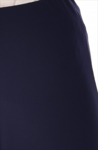 Pantalon élastique et Large 2605-07 Bleu Marine 2605-07