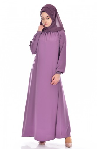 Violet Hijab Dress 0021-16