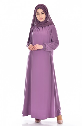 Violet Hijab Dress 0021-16