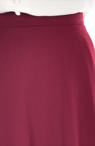 Claret Red Skirt 1130-08
