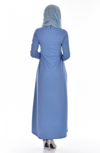 فستان أزرق 0093-07
