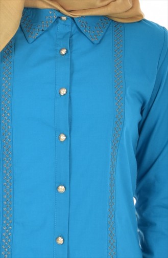 Turquoise Tuniek 6001-01