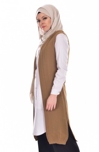 Knitwear Vest 1106-07 Camel 1106-09
