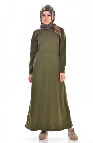 Hijab Kleid 5163-01 Khaki 5163-01