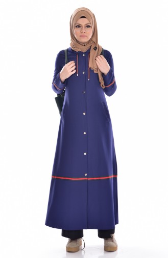 Cape a Poches et Broche 61201-03 Bleu Roi 61201-03