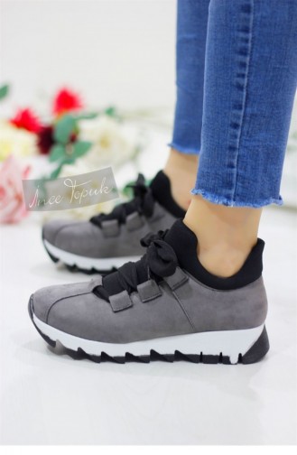 Gray Sport Shoes 8YAZA0028458