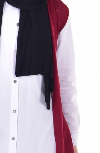 Claret red Gilet 2061-03