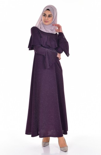 Purple İslamitische Jurk 4121-05