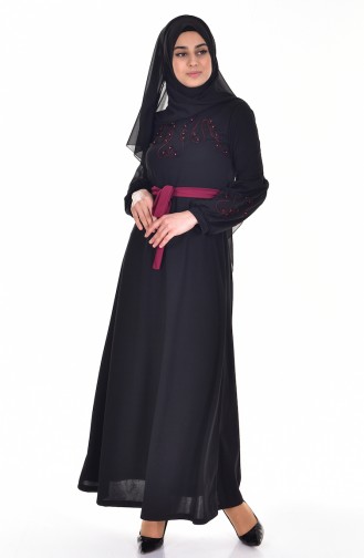 فستان أسود 3697-02