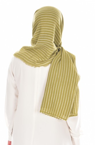 Light Khaki Green Shawl 44317-09