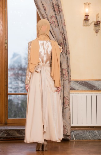 فساتين سهرة بتصميم اسلامي ذهبي 3016-01